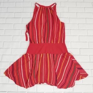 Piper by Townsen Red Stripped Dress